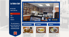 Desktop Screenshot of launicacafe.com